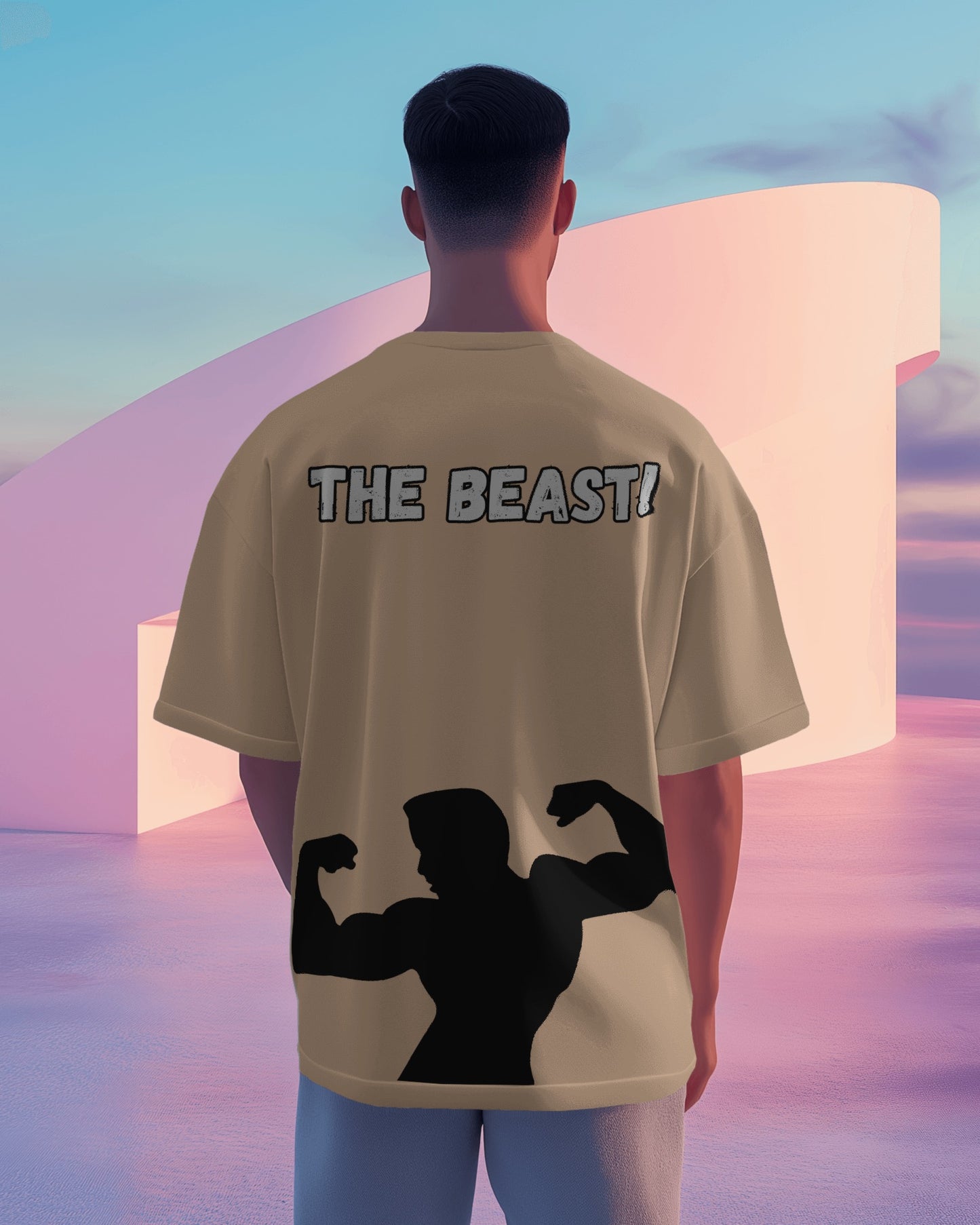 The BEAST oversized unisex tee