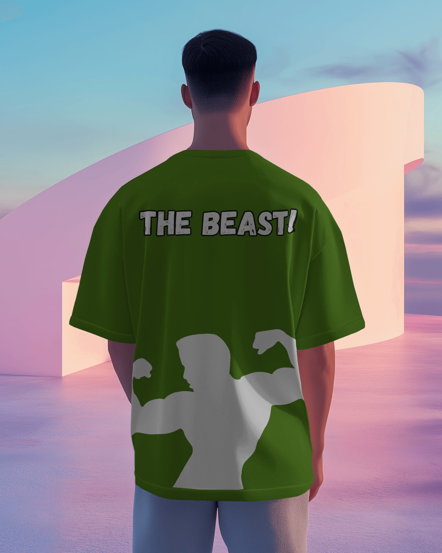 The BEAST oversized unisex tee