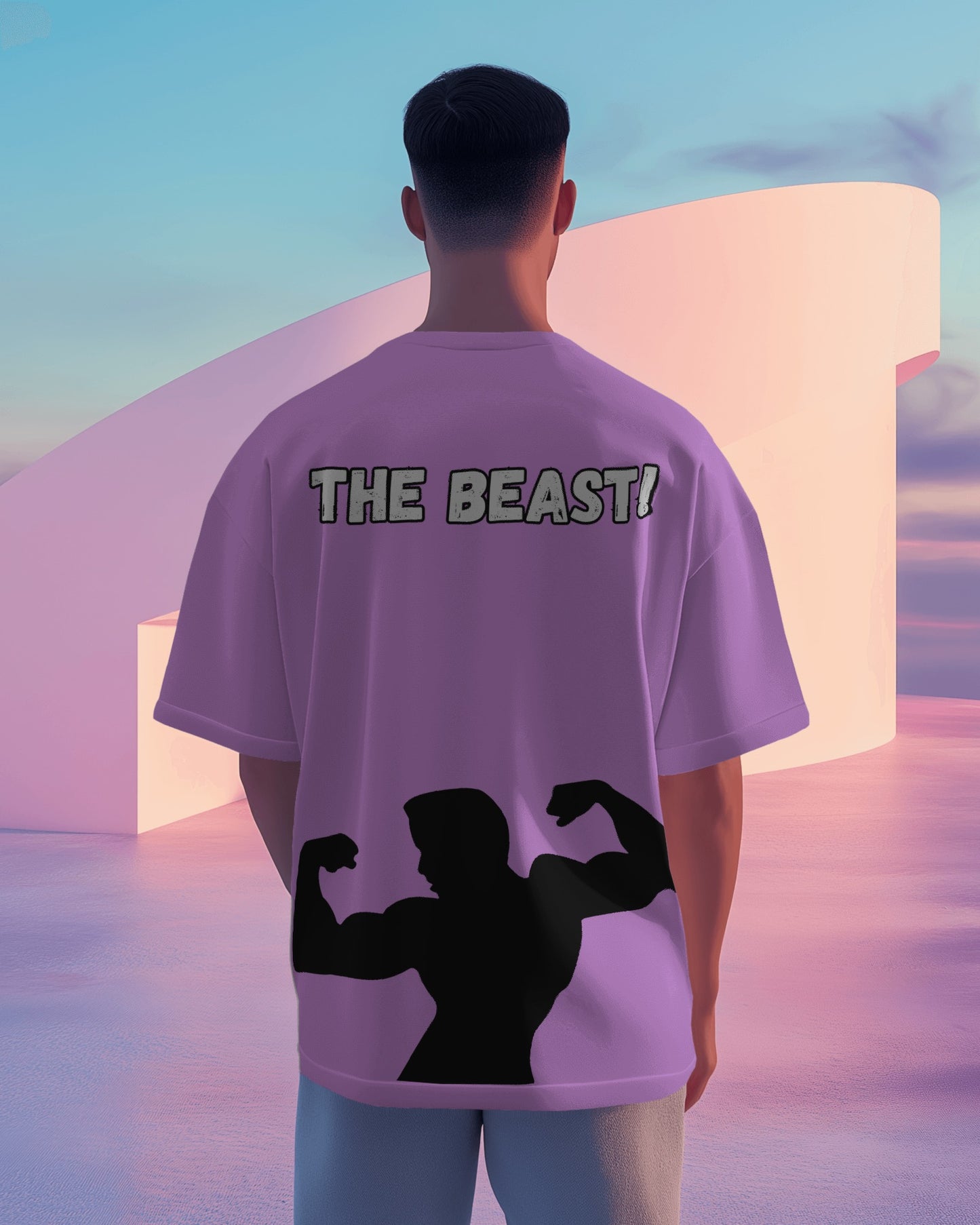 The BEAST oversized unisex tee