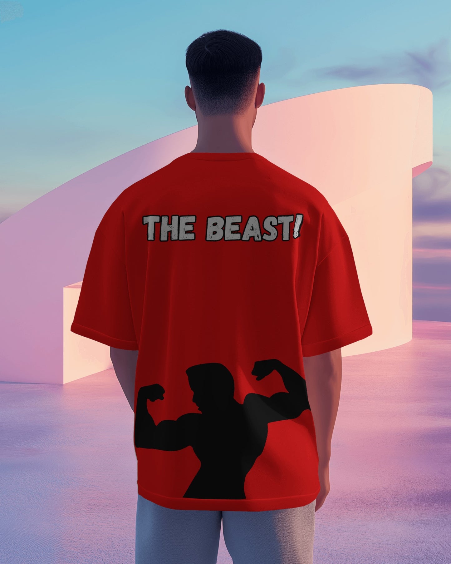 The BEAST oversized unisex tee