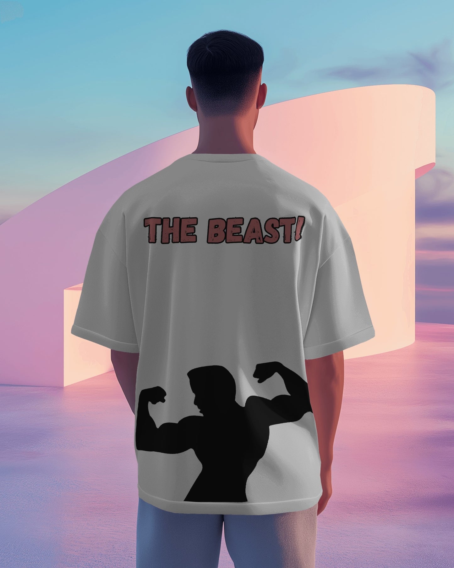 The BEAST oversized unisex tee