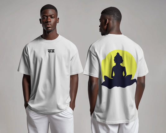 Meditation oversized tshirt