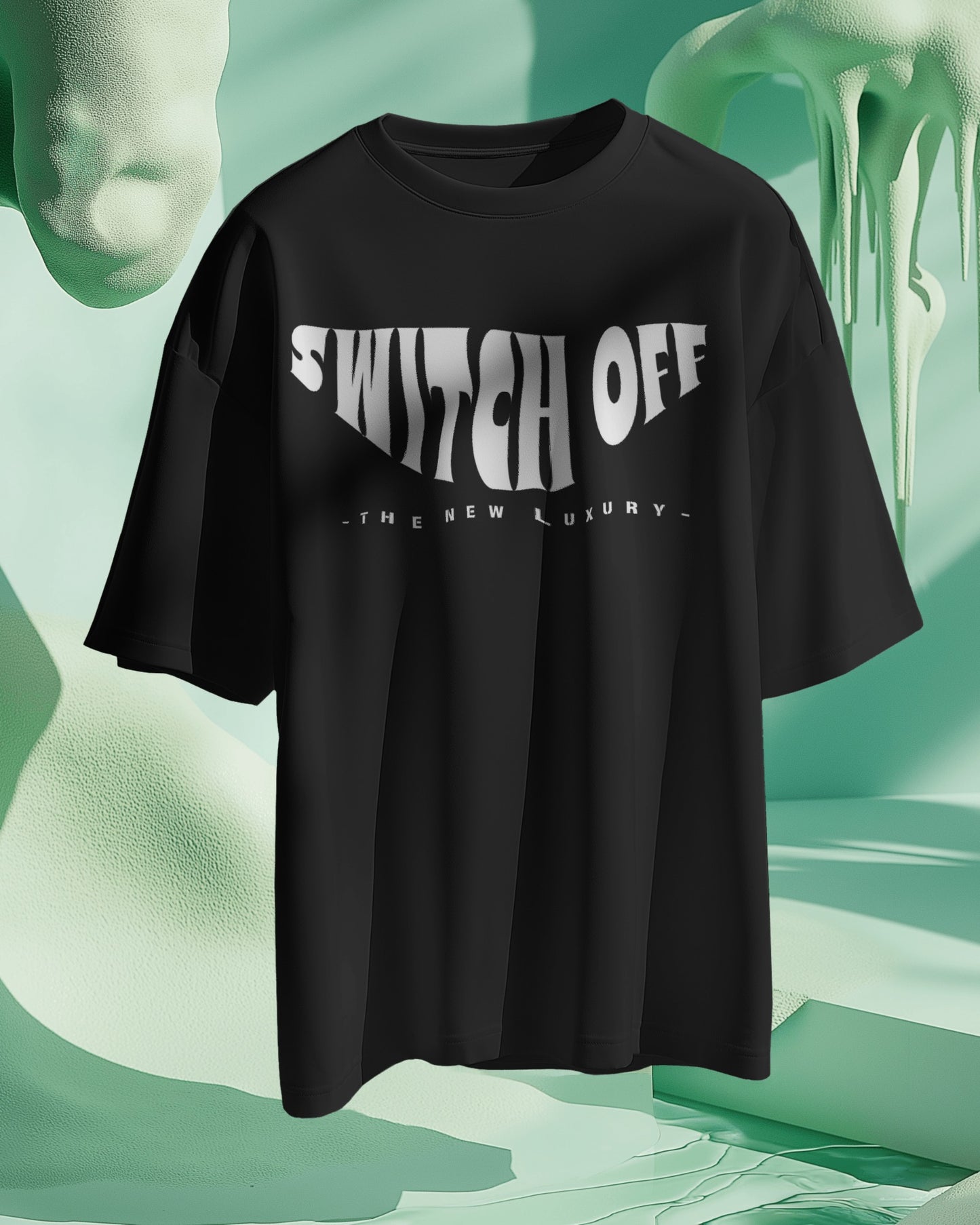 Switch off multiple colours oversized unisex