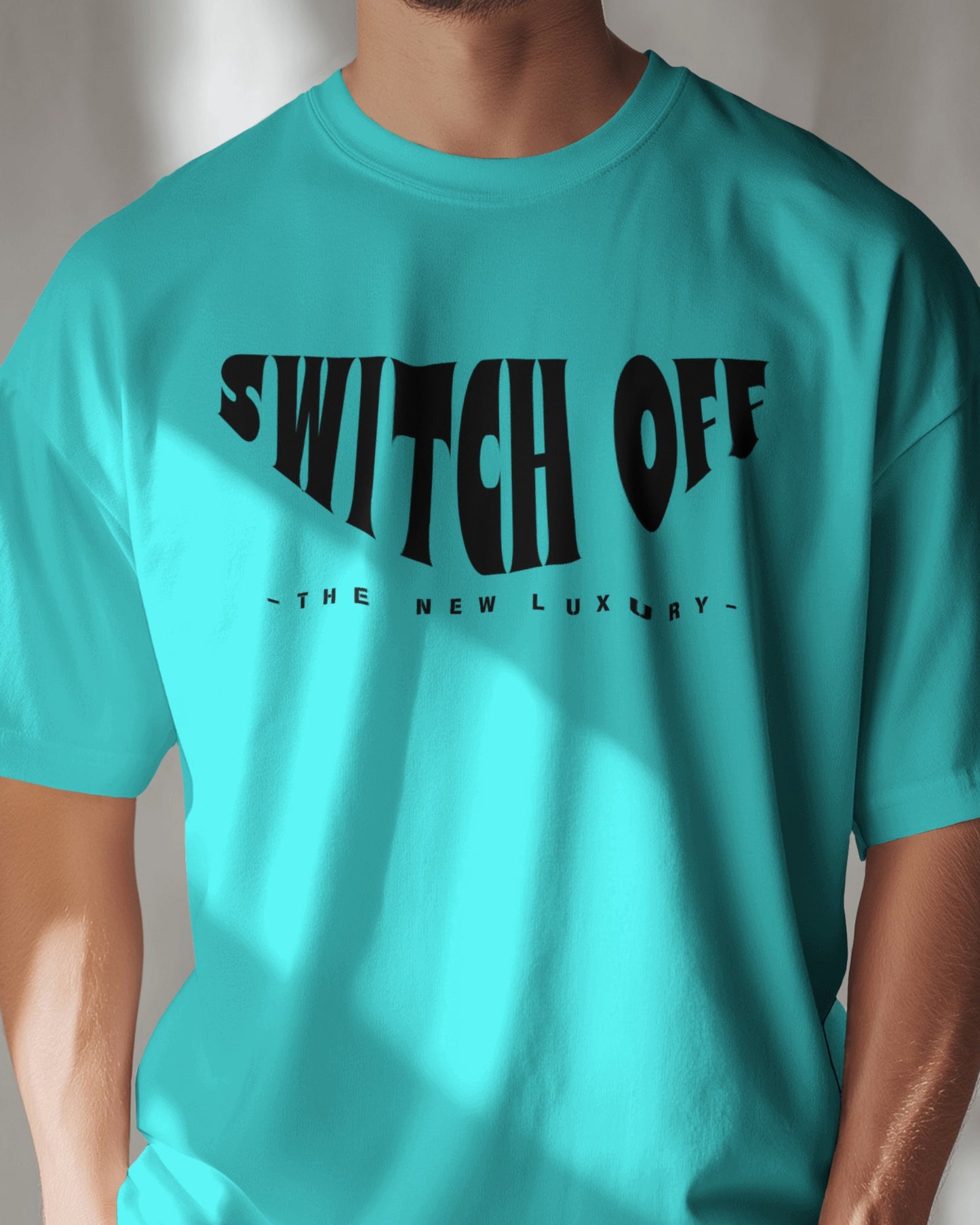 Switch off multiple colours oversized unisex