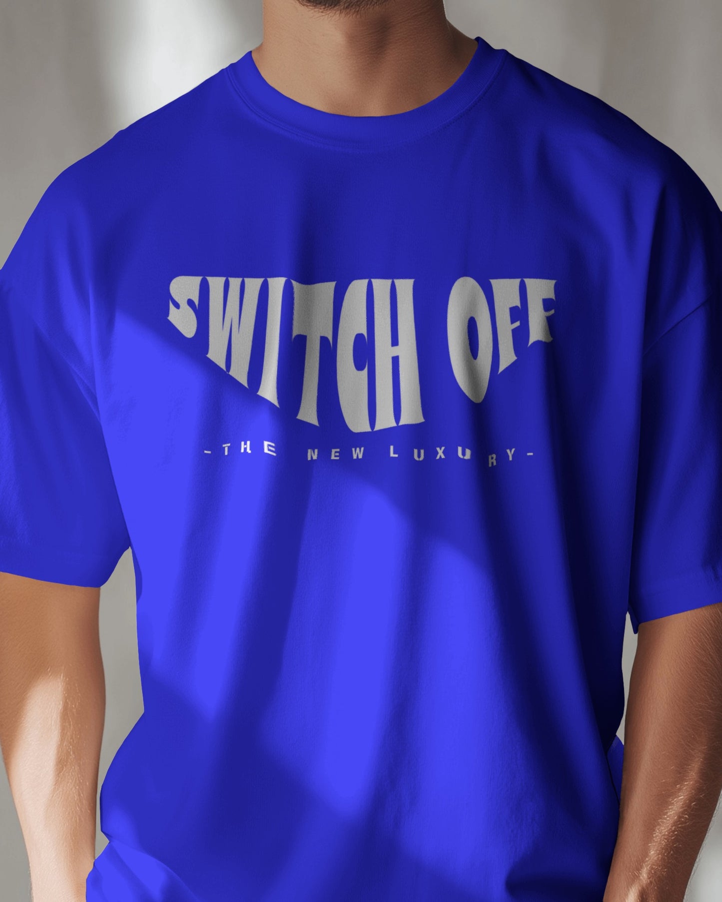 Switch off multiple colours oversized unisex