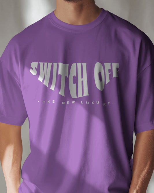 Switch off multiple colours oversized unisex