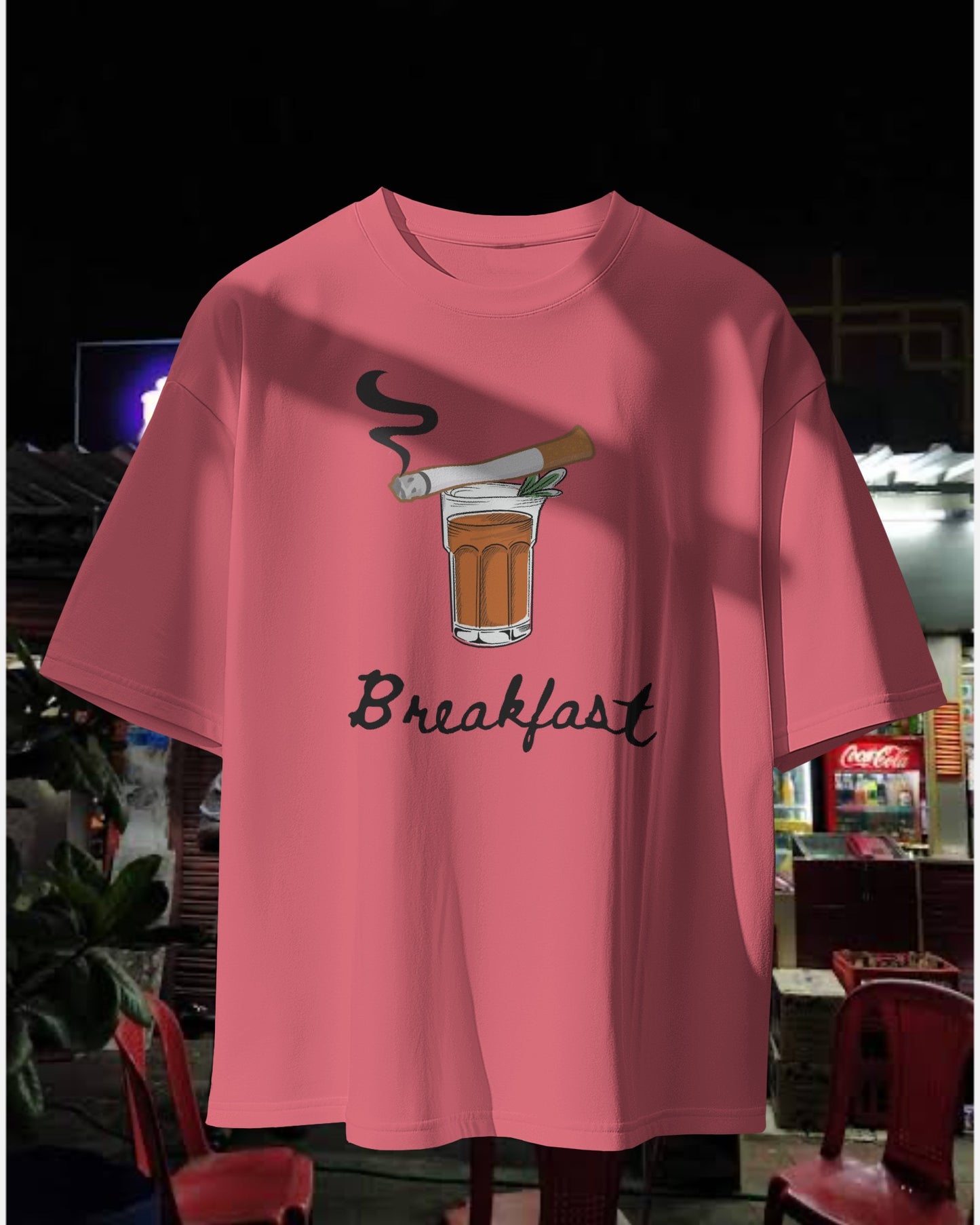 Breakfast multiple colours oversized unisex