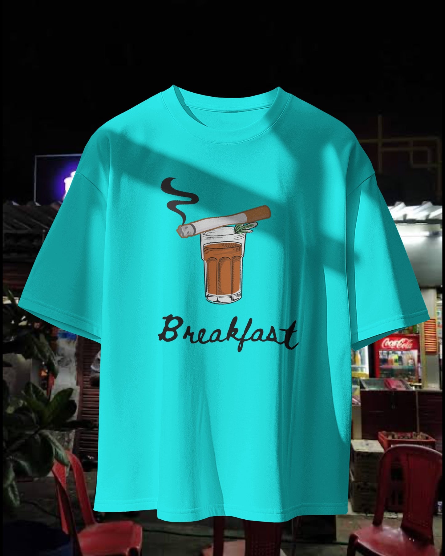 Breakfast multiple colours oversized unisex