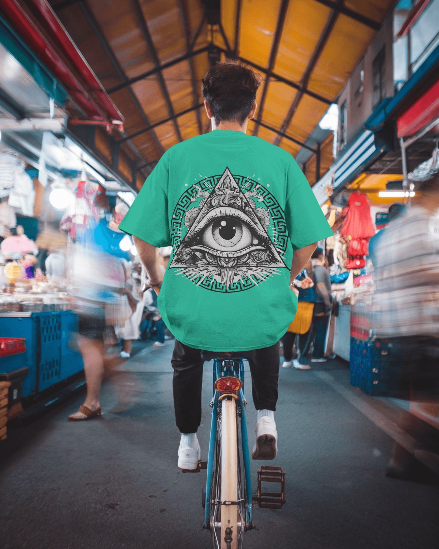 Illuminati multiple colour oversized