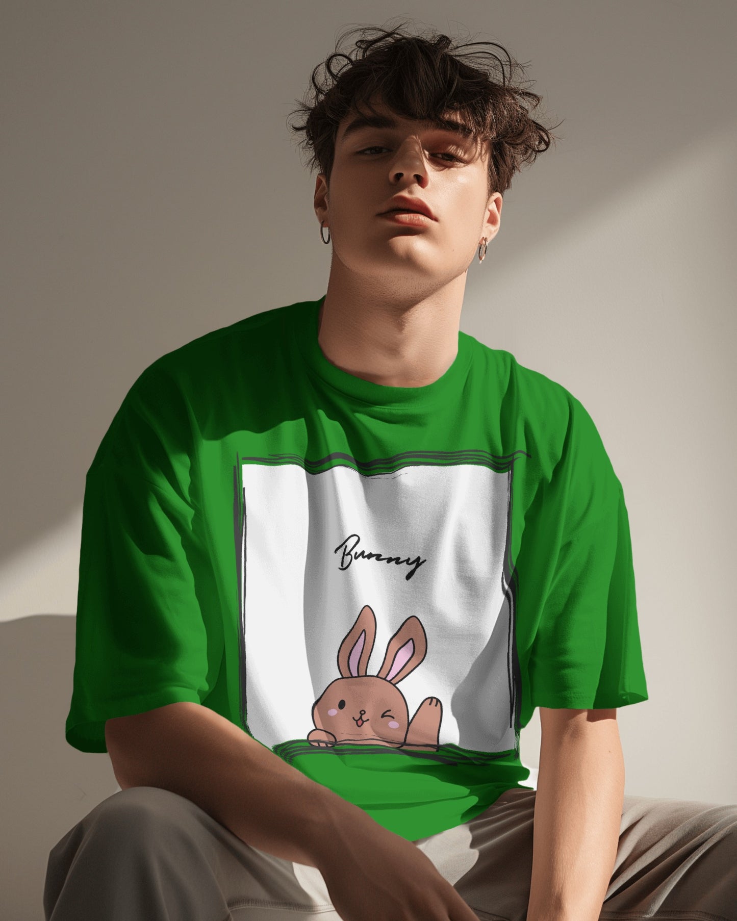 Bunny multiple colours oversized unisex