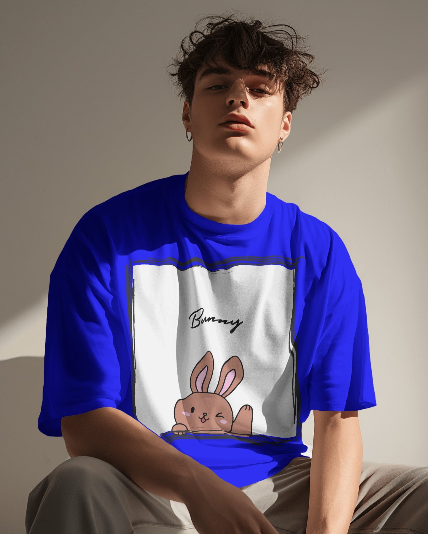 Bunny multiple colours oversized unisex