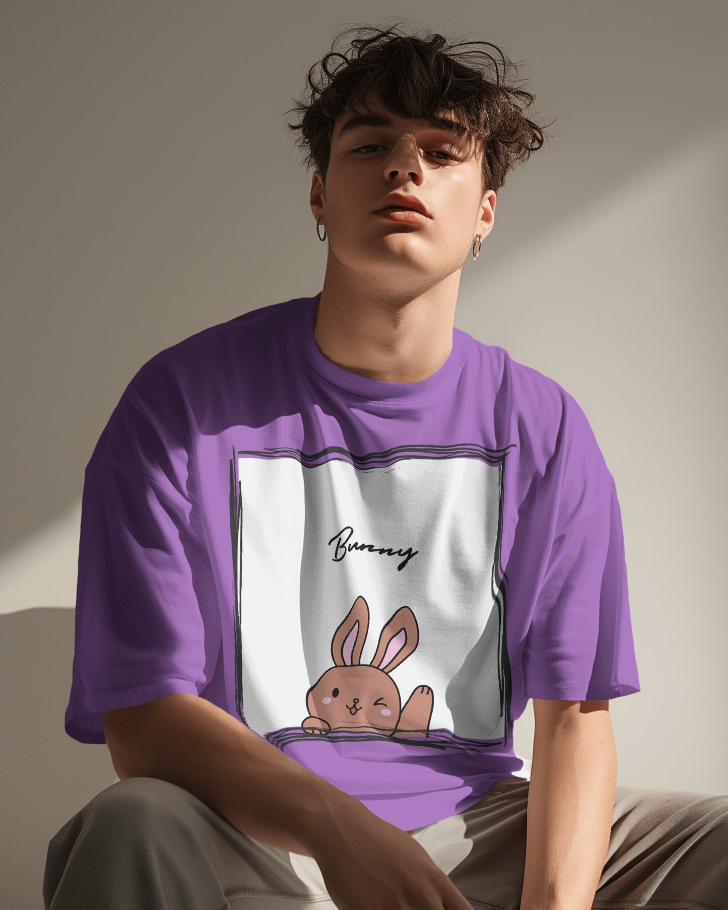 Bunny multiple colours oversized unisex