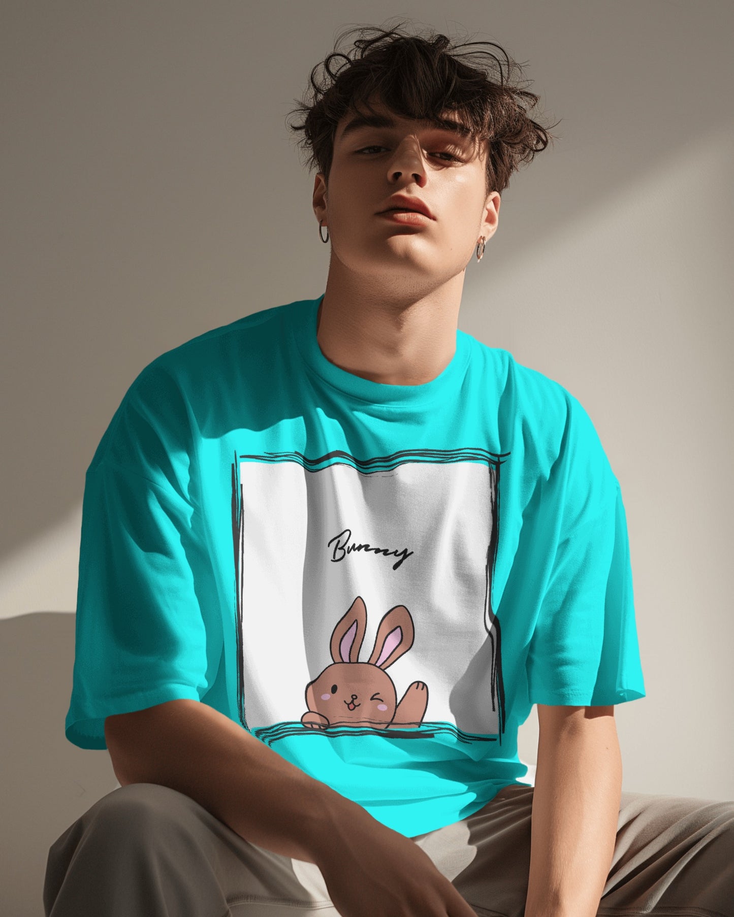 Bunny multiple colours oversized unisex