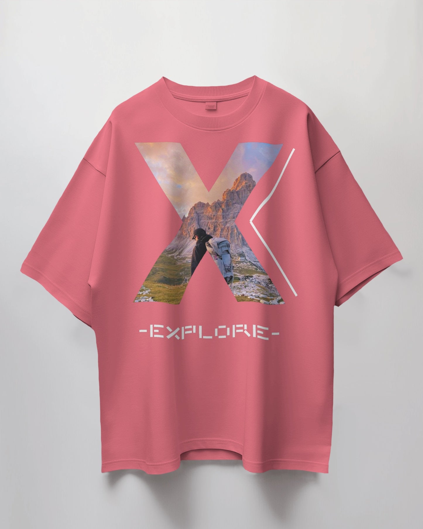 Explore printed premium oversized unisex